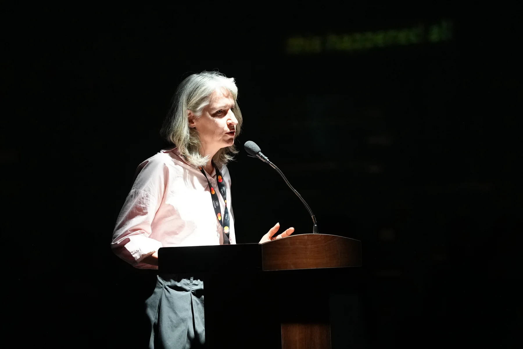 GAWD v. The People — witness speaking at the lectern